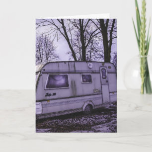 FUNNY CAMPER 'HELLO' GREETING CARDS