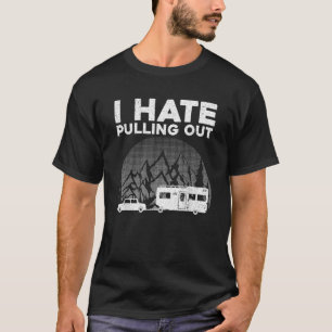 Funny Camping Art For Men Women Kids Camping Trail T-Shirt