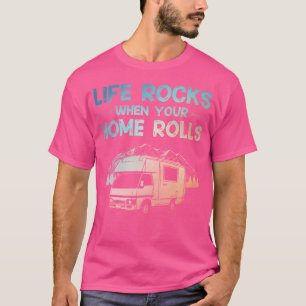 Funny Camping Art For Outdoor Motorhome Rv Camper T-Shirt