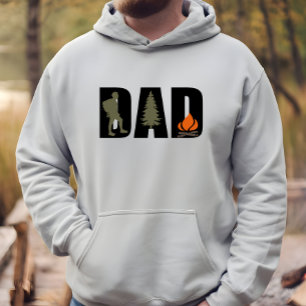 Funny camping camper hiking hiker dad hoodie