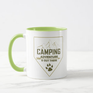 Funny camping camper sayings for campers mug