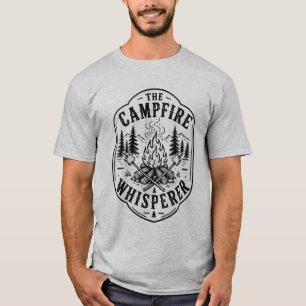 Funny Camping Campfire Adventure Gift, Vintage T-Shirt