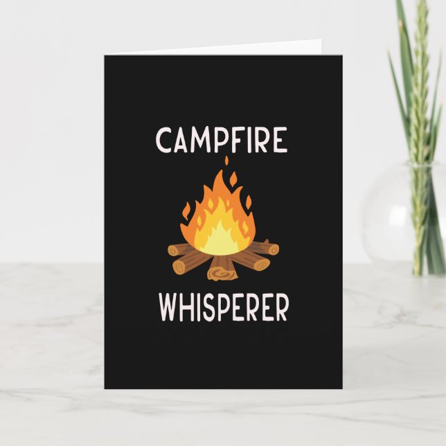 Funny Camping Card (Front)