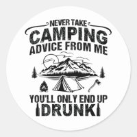 Funny camping drinking sayings