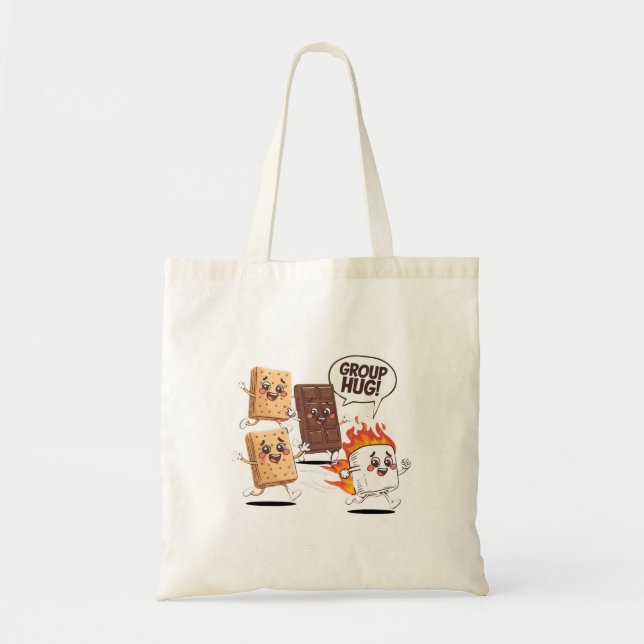 Funny camping, for outdoor lovers tote bag (Front)