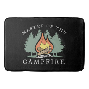 Funny Camping Gift Bath Mat