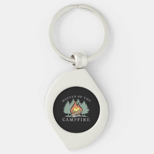 Funny Camping Gift Key Ring