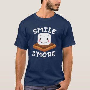 Funny Camping Gift Marshmallow Lover vintage T-Shirt