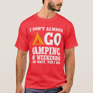 Funny Camping Lover Design retro T-Shirt