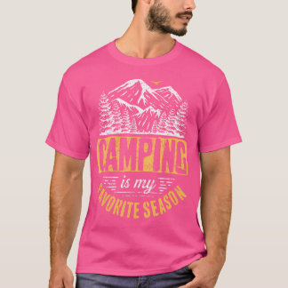 Funny Camping Lover Outdoor Camper Camping Favorit T-Shirt