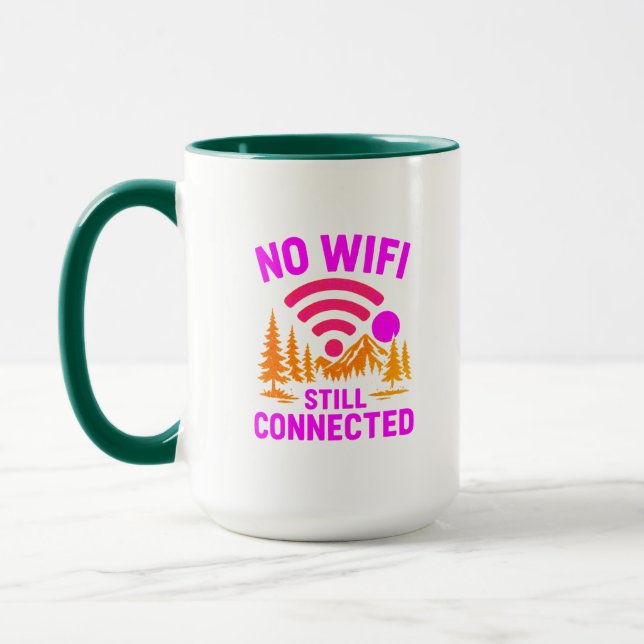Funny Camping mug | Gift Item for Nature lovers  (Left)