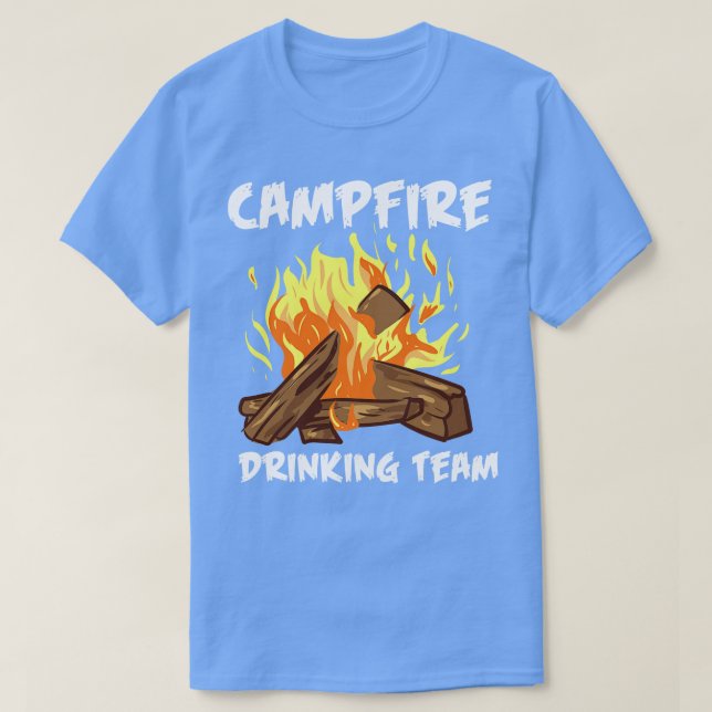 Funny Camping Road Trip Hiking T-Shirt (Design Front)
