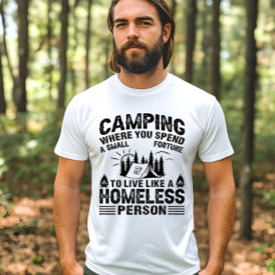 Funny camping sayings T-Shirt