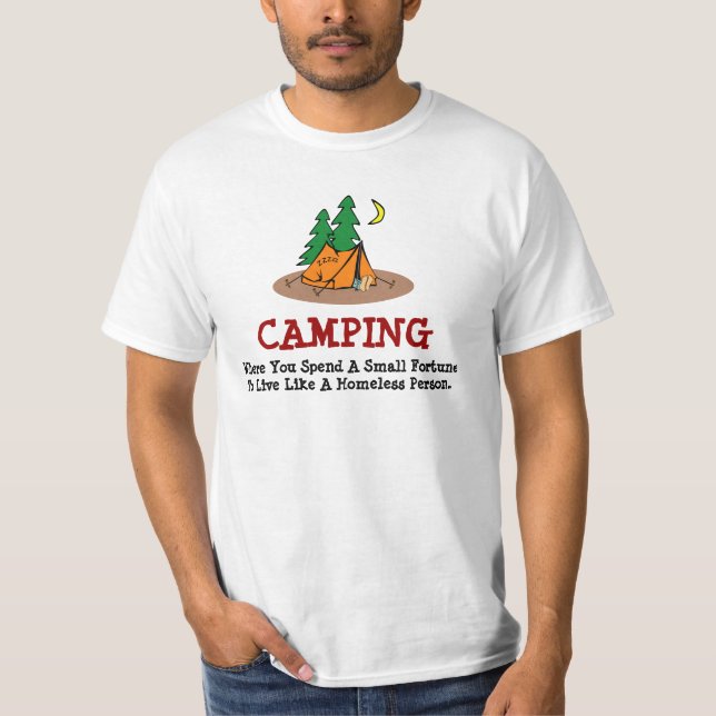 Funny Camping Shirts (Front)