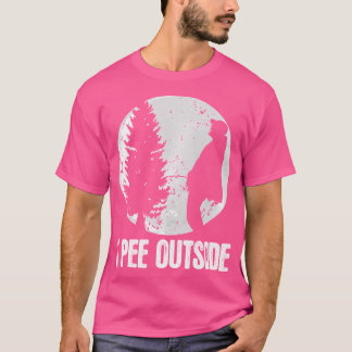 Funny Camping Shirts For Men I Pee Outside Inappro