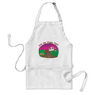 Funny Camping Standard Apron