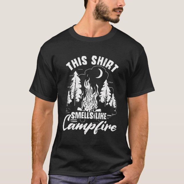 Funny Camping T-Shirt (Front)