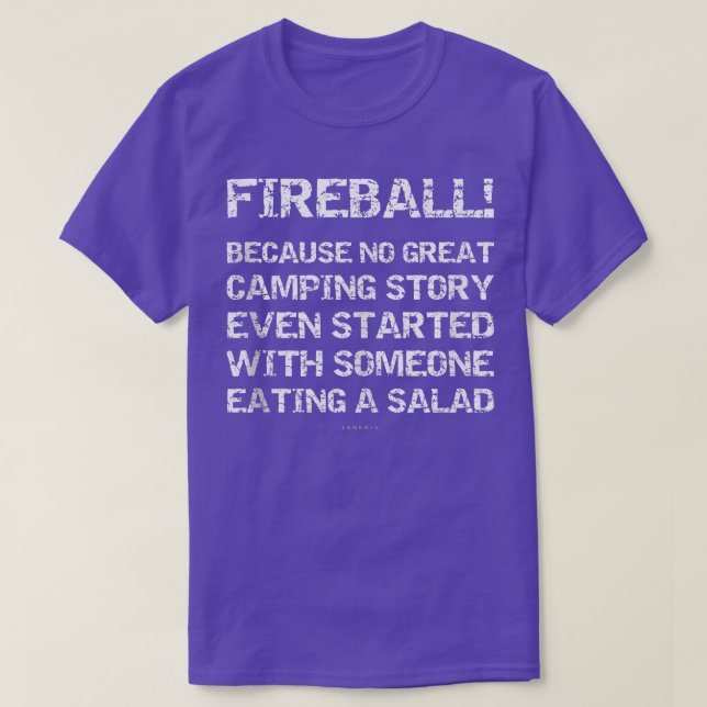 Funny Camping Tanks Love Fireball Gift 18 (Design Front)