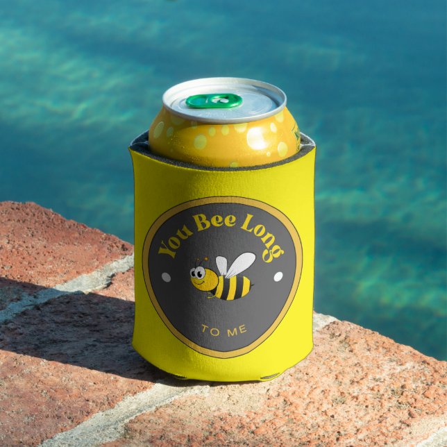 FUNNY! Can Cooler - You Bee Long to Me - Bee (In Situ Pool)