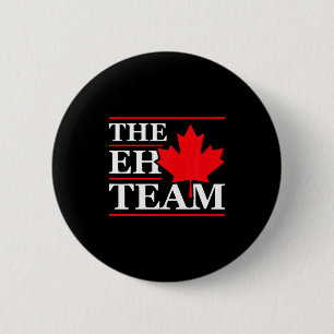 Funny Canada Eh Team Canadian Comedy Sarcasm Map 6 Cm Round Badge