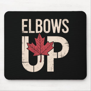 Funny Canada Meme Elbows Up (1) Mouse Mat