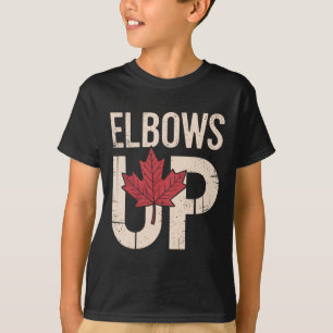 Funny Canada Meme Elbows Up (1) T-Shirt