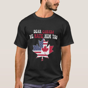 Funny Canada Resistance Saying Political Protest T-Shirt