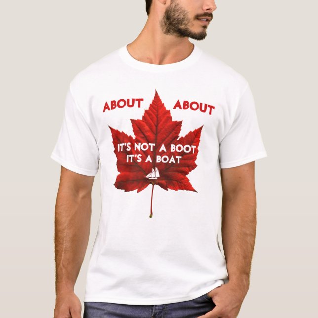 Funny Canada T-Shirt Canada Souvenir Shirts (Front)