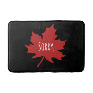 Funny Canadian Bath Mat