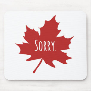 Funny Canadian Mouse Mat