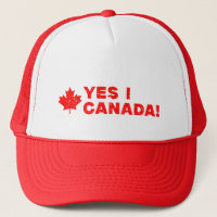 Funny Canadian Pride – Yes I Canada! Quote Design