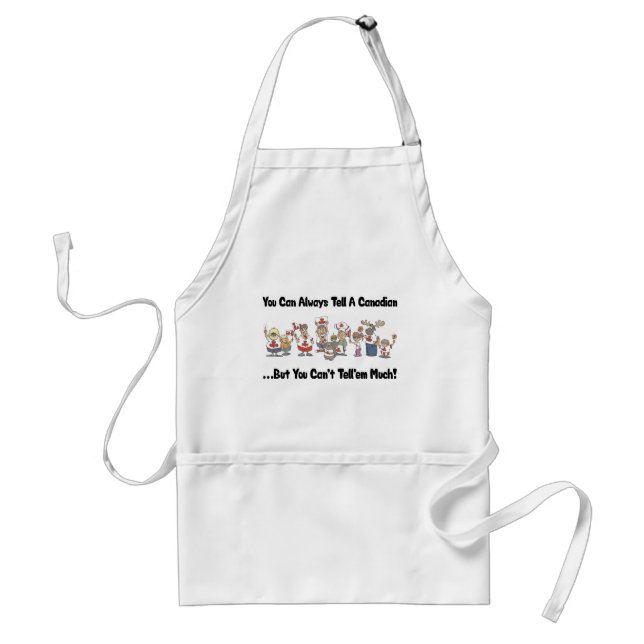 Funny Canadian Standard Apron (Front)