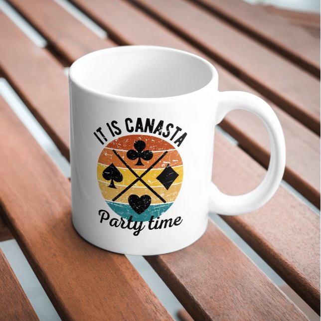 Funny Canasta Coffee Mug (Funny Canasta Mug)