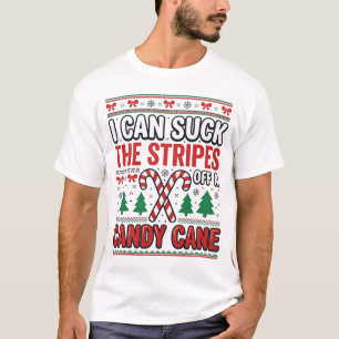 Funny Candy Cane Christmas Sweater