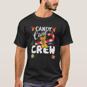 Funny Candy Cane Crew Ugly Christmas Sweater For C