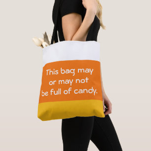 Funny Candy Corn Shoulder Tote Bag