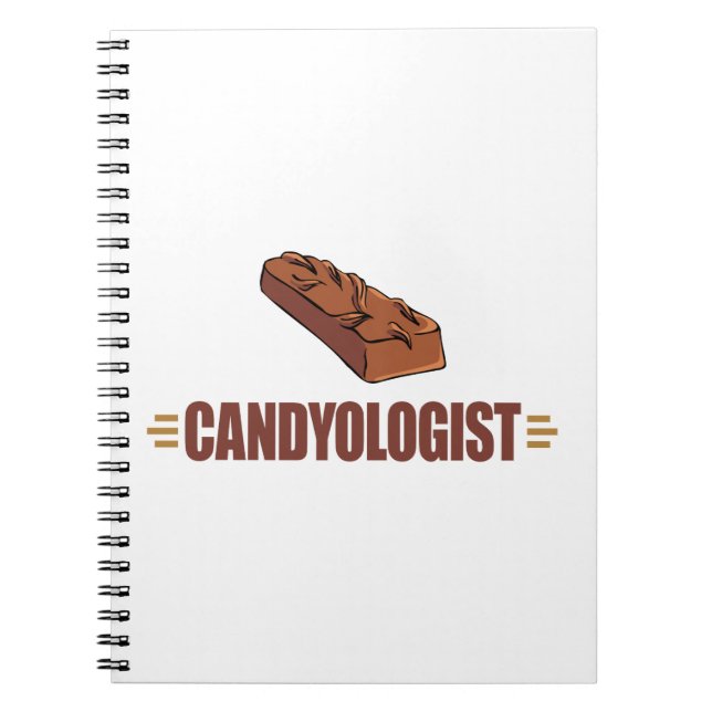 Funny Candy Notebook (Front)