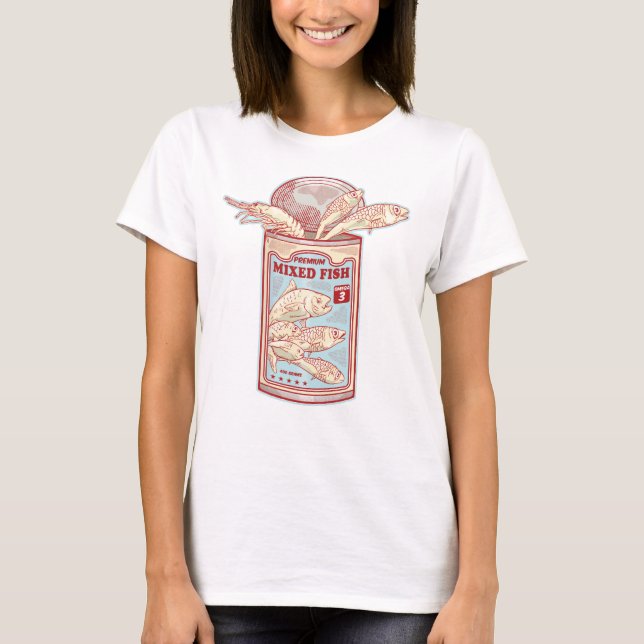 Funny canned fish T-Shirt (Front)