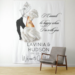 Funny Cannoli Italian Wedding Tapestry