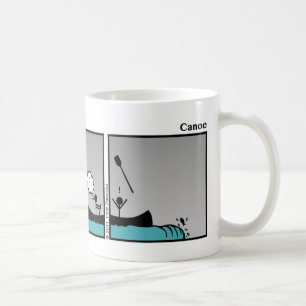 Funny Canoe Stickman Mug - 037