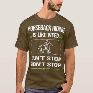 Funny Cant Stop Horseback Riding Horse Riding  T-Shirt