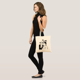 Funny Cantonese Meme Tote Bag – “我全都要 / I Want It