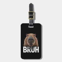 Funny Capybara Bruh 