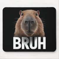 Funny Capybara Bruh 
