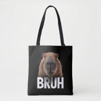 Funny Capybara Bruh 