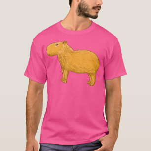 Funny Capybara Cute Animal T-Shirt