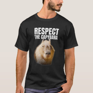 Funny Capybara for Men Women Kids Cavy Rodent Capy T-Shirt