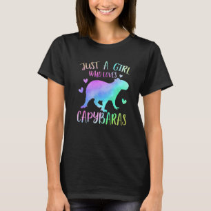Funny Capybara Graphics Capybara Lover For Kids Gi T-Shirt