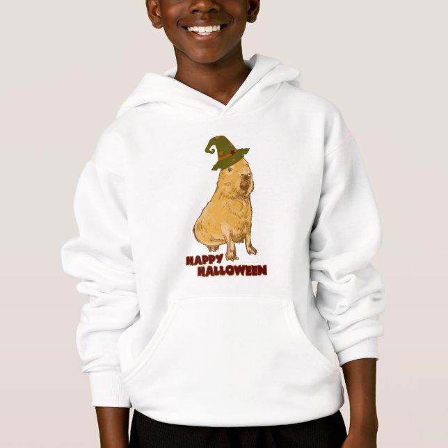 Funny Capybara - Halloween Rodent (Front)