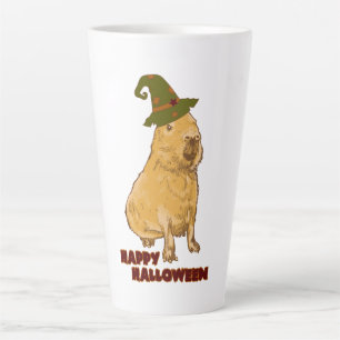 Funny Capybara - Halloween Rodent Latte Mug